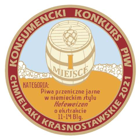 Medal konkursowy z 2021 roku